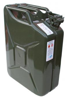 Metall-Kraftstoff-Kanister, 20 l, olivgrün 