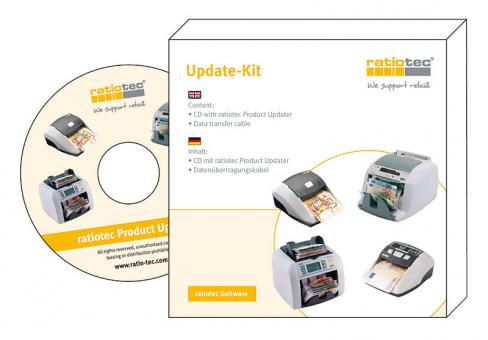 Update-Kit für Banknotenzählmaschinen (bei Gerätekauf vor dem 01.01.2014)  
